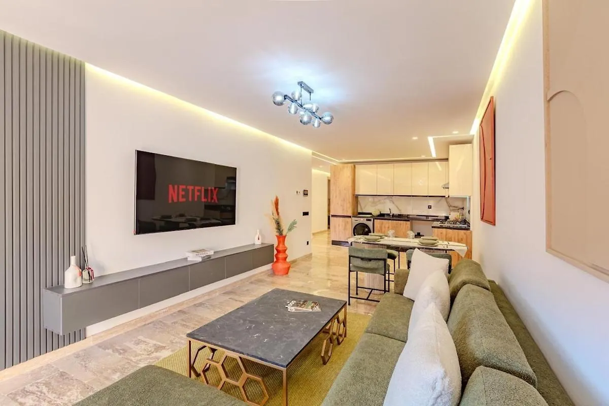Large Elegant 2Br Apt In Gueliz Marrakesh 0*,