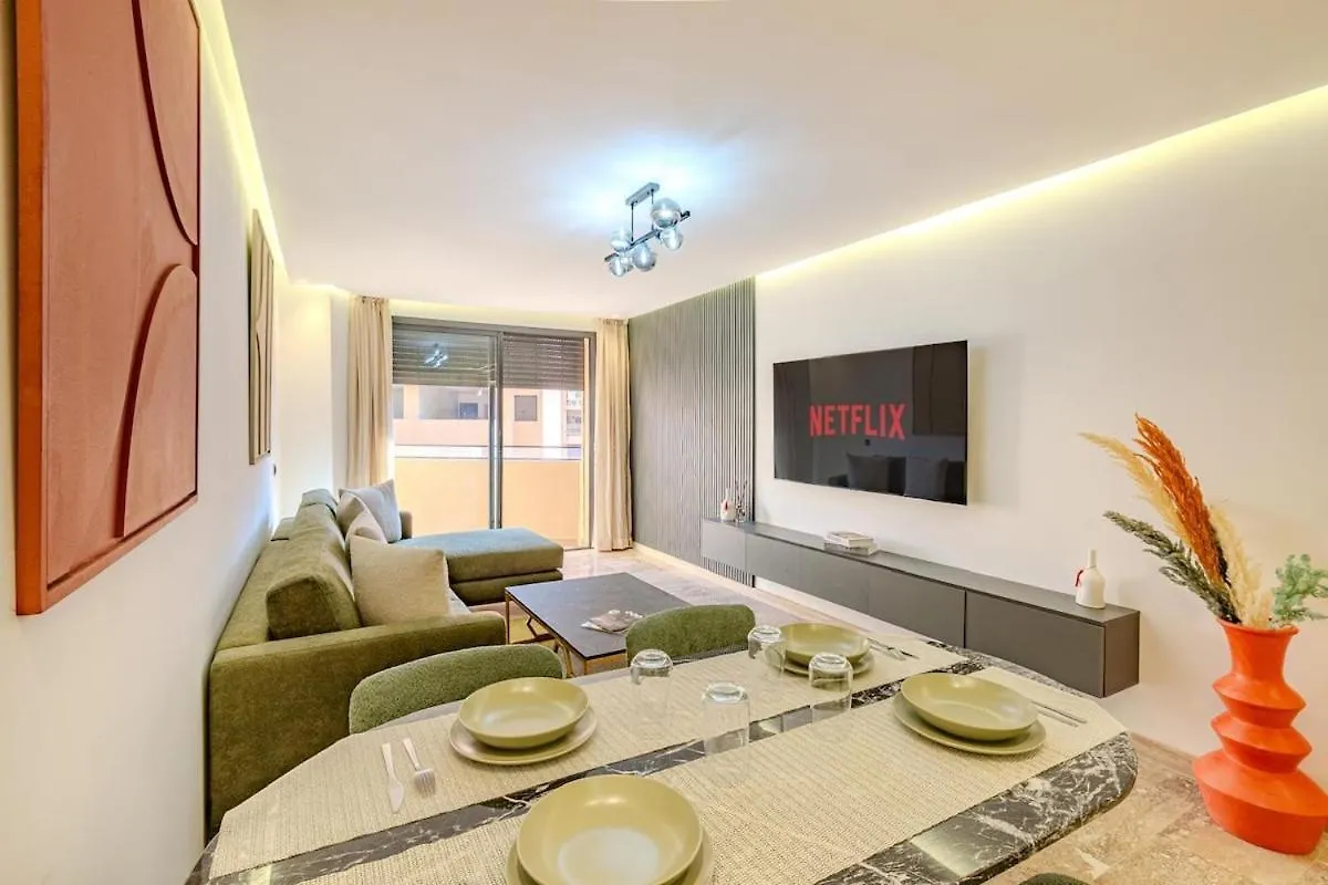 Large Elegant 2Br Apt In Gueliz Marrakesh Apartment