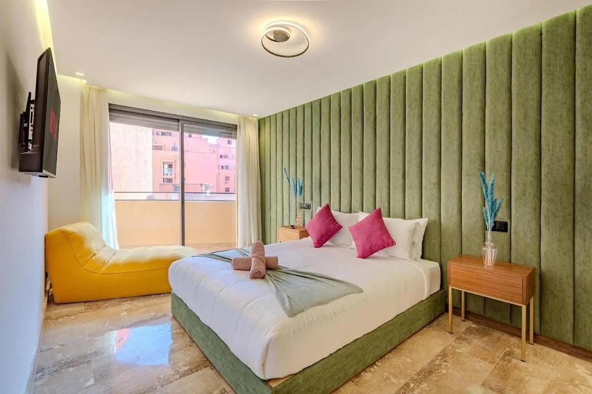Apartment Large Elegant 2Br Apt In Gueliz Marrakesh