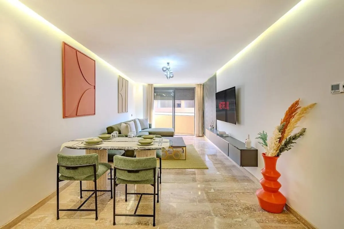 Large Elegant 2Br Apt In Gueliz Marrakesh